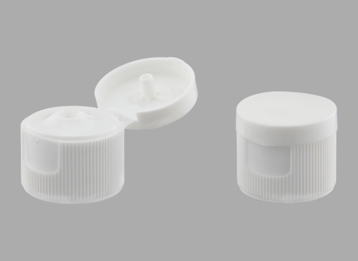 KR-5013 Nắp lật bằng nhựa có gân bán nóng giá xuất xưởng Nắp chai nắp gập